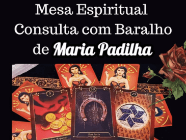 Mesa Espiritual - Consulta com Baralho de Maria Padilha