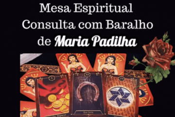 Mesa Espiritual - Consulta com Baralho de Maria Padilha